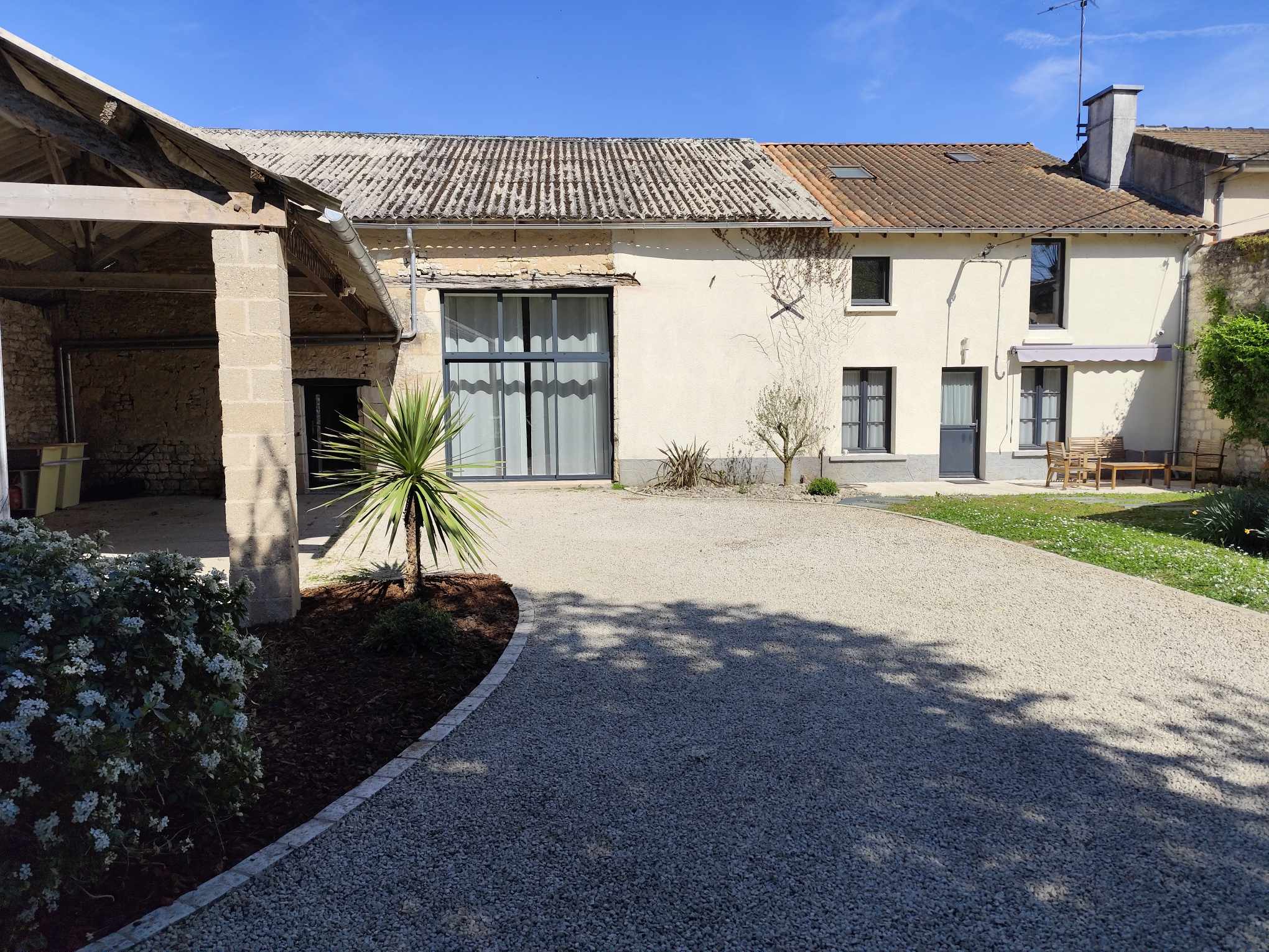 Création cours et allées